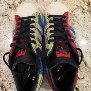 Adidas Women’s Colorful Lace-Up Sneakers